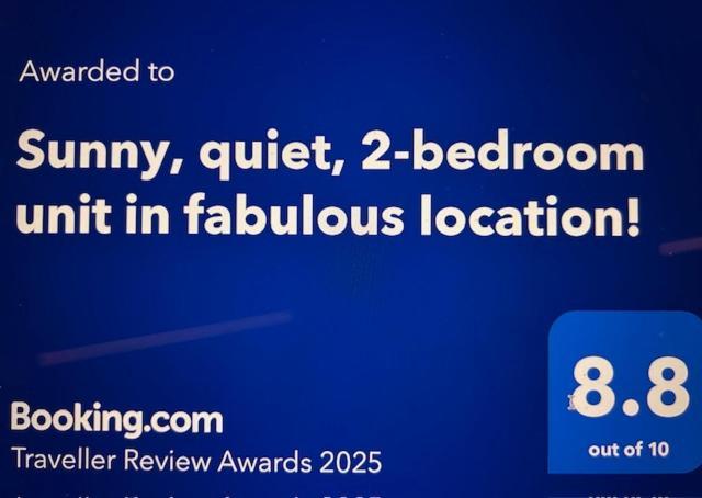 Sunny, Quiet, 2-Bedroom Unit In Fabulous Location! Cambridge Exterior photo